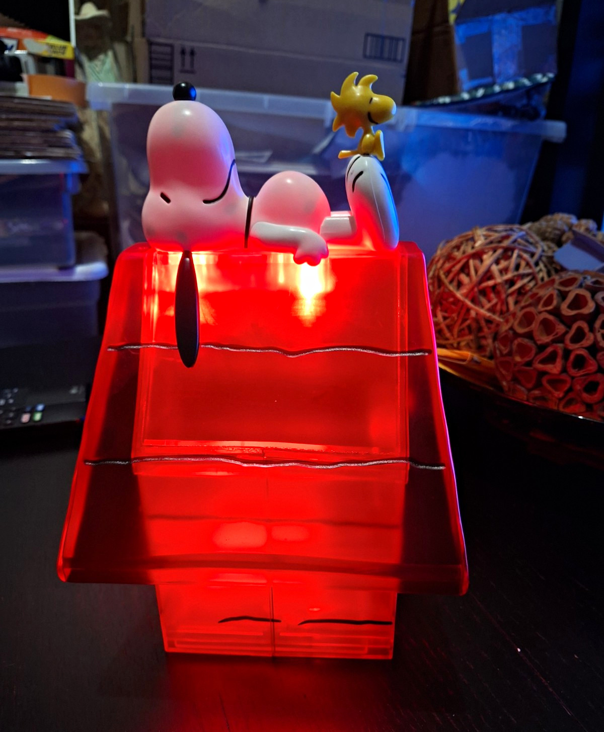 Peanuts Snoopy And Woodstock Light-Up Doghouse Popcorn Bucket Cinemex Mexico