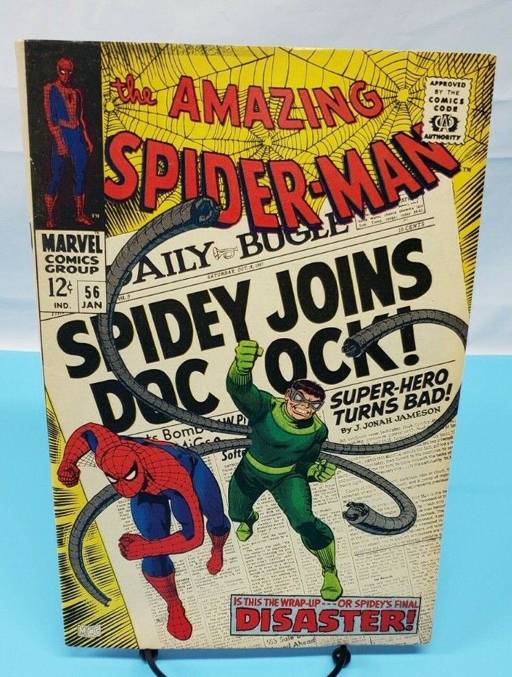 AMAZING SPIDER-MAN #56 Marvel Comics 1967 Captain George Stacy 1st Appearance 