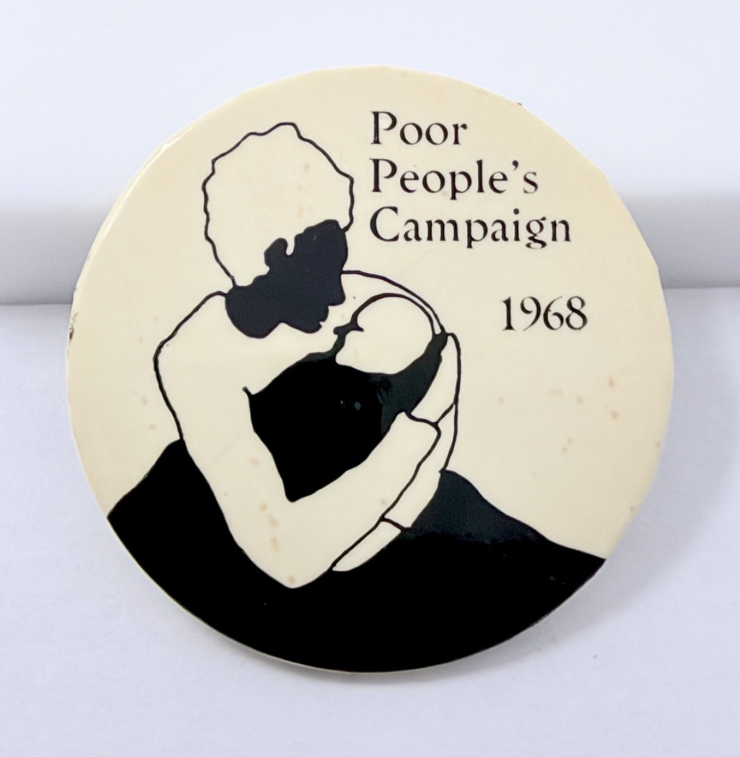 Vintage Poor People's Campaign 1968 Pinback Button 2 Vintage Poor People's Campaign 1968 Pinback Button 2