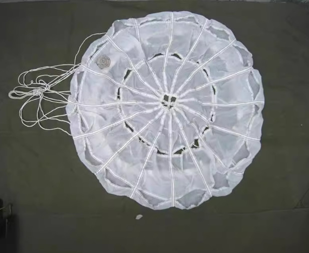 1pc Aerospace Vintage Military Supply Drop Parachute Diameter 1.1m/3.6Ft