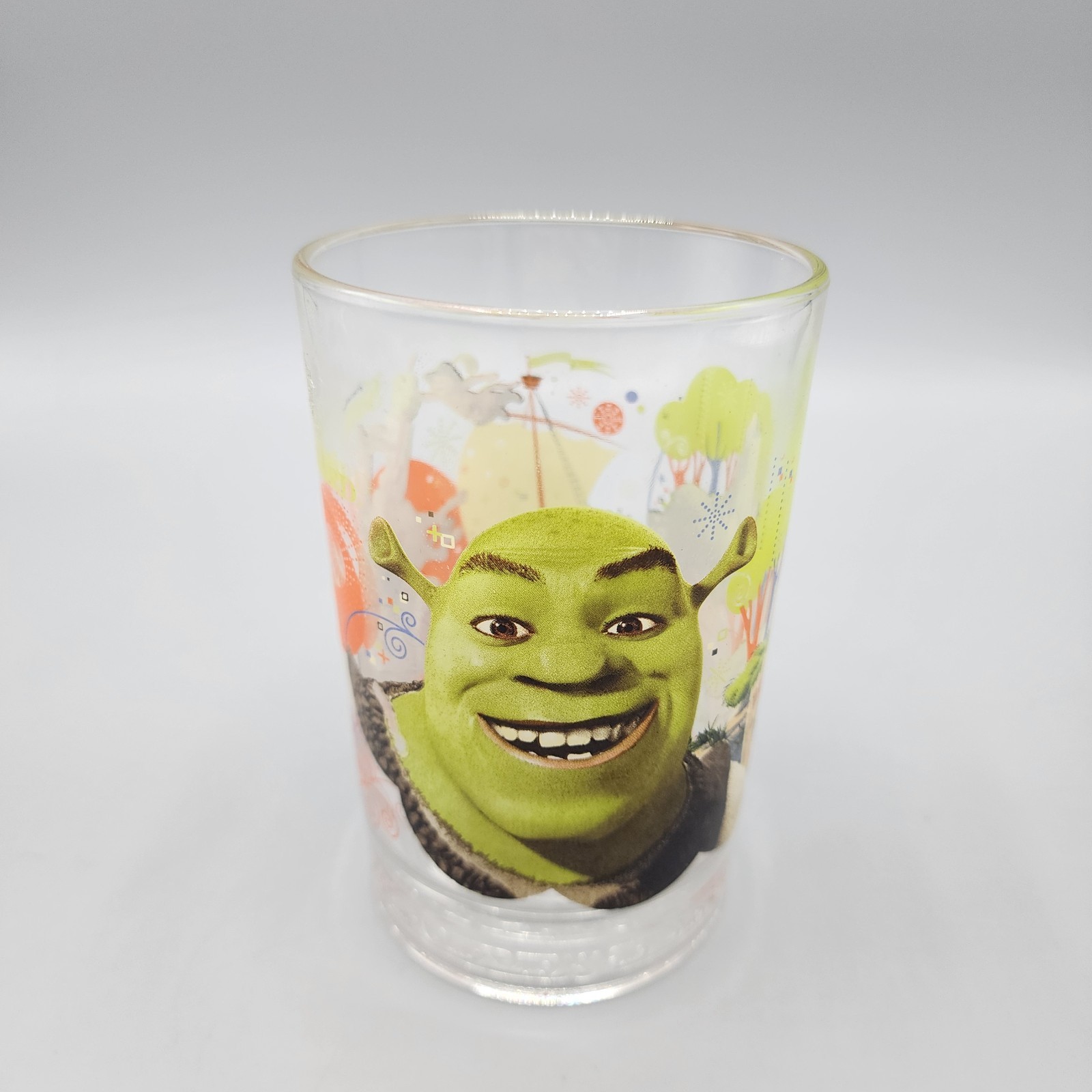 McDonald\'s Dreamworks 2007 Shrek the Third Glass Collector\'s Cup