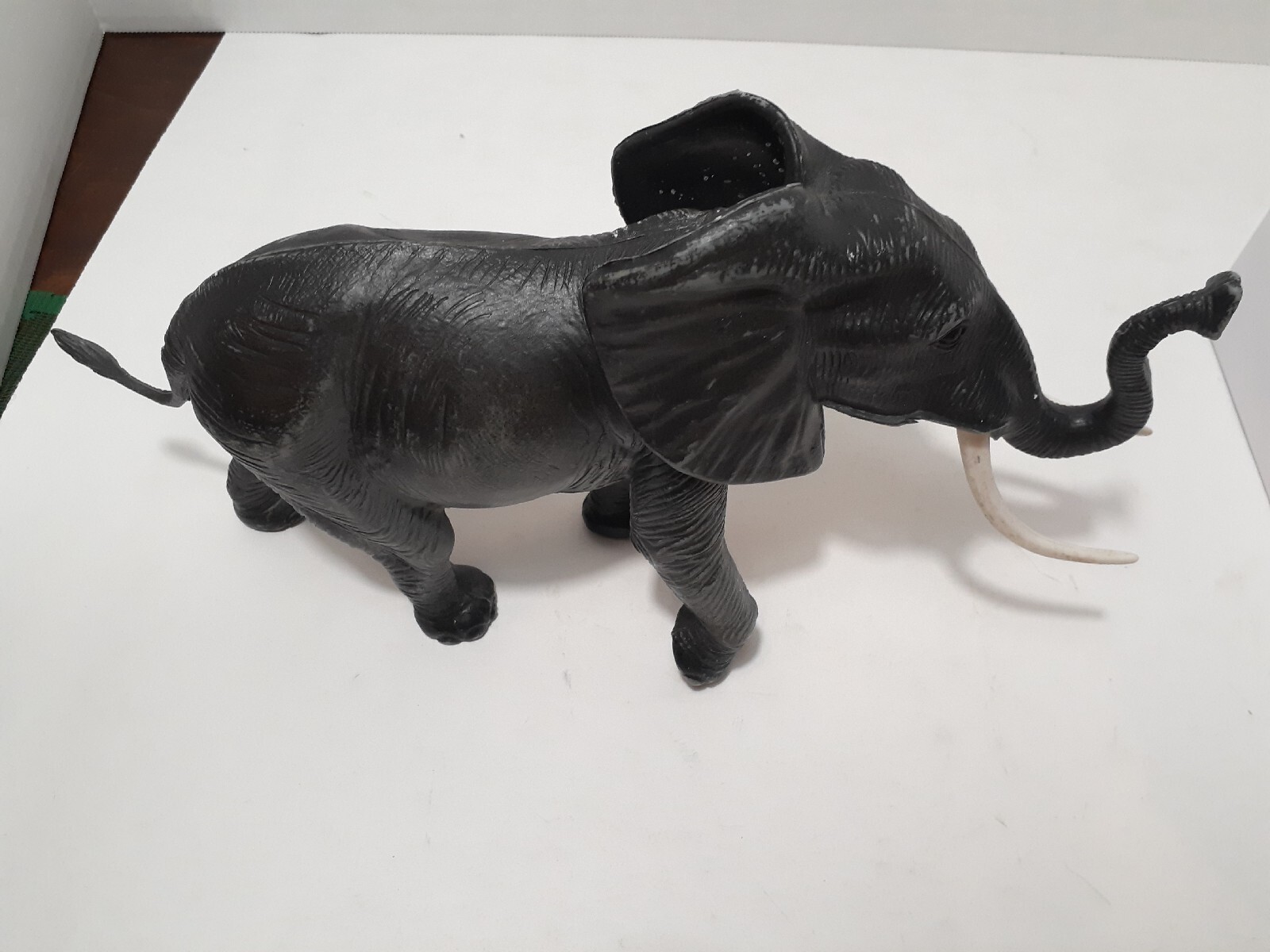 1986 Imperial Plastics Toy Elephant with Tusks 7