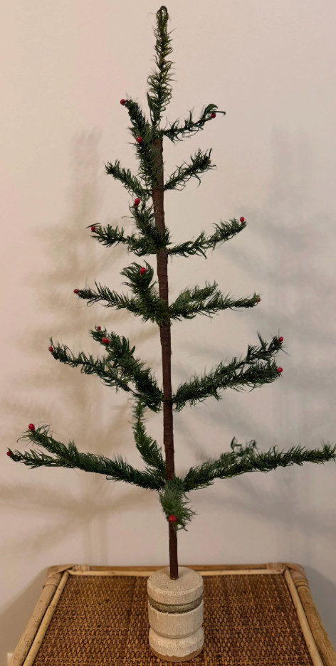 Antique German Feather Tree, 31 Antique German Feather Tree, 31