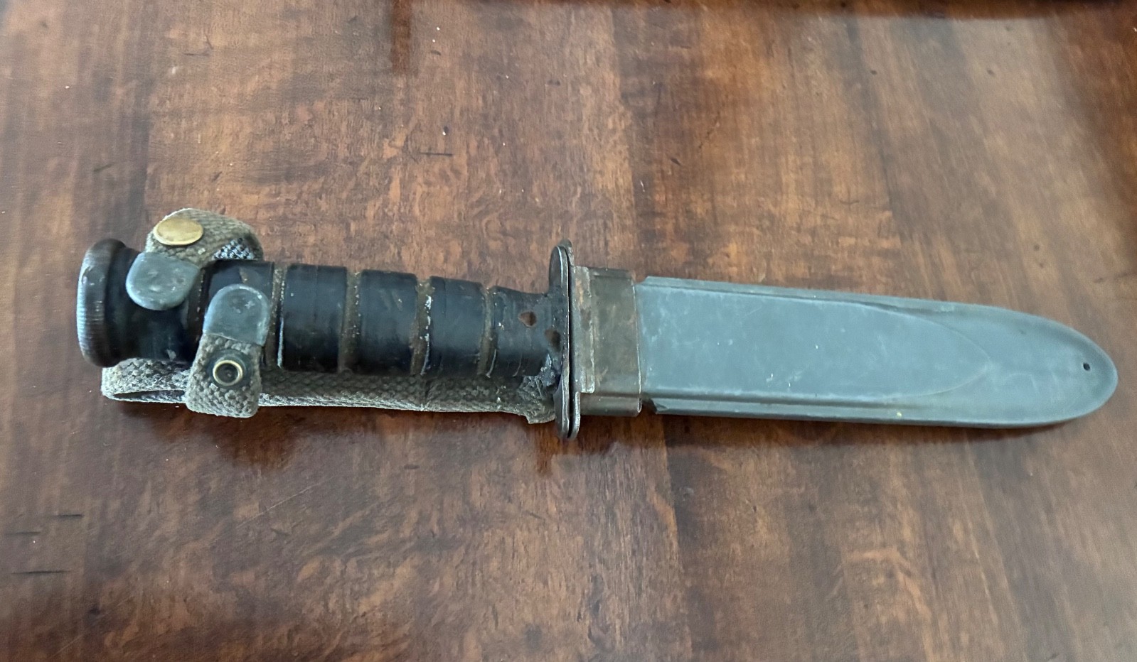 WWII Camillus MK2 USN KA-BAR Fighting Knife