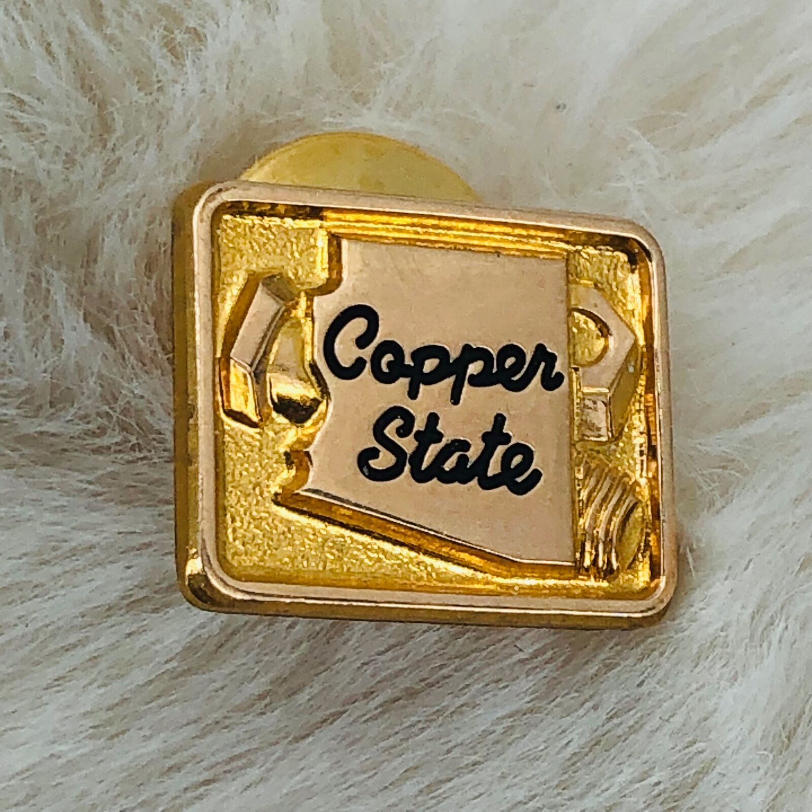 Copper State Bolt & Nut Company 10K GF Employee Lapel Pin Tie Tack