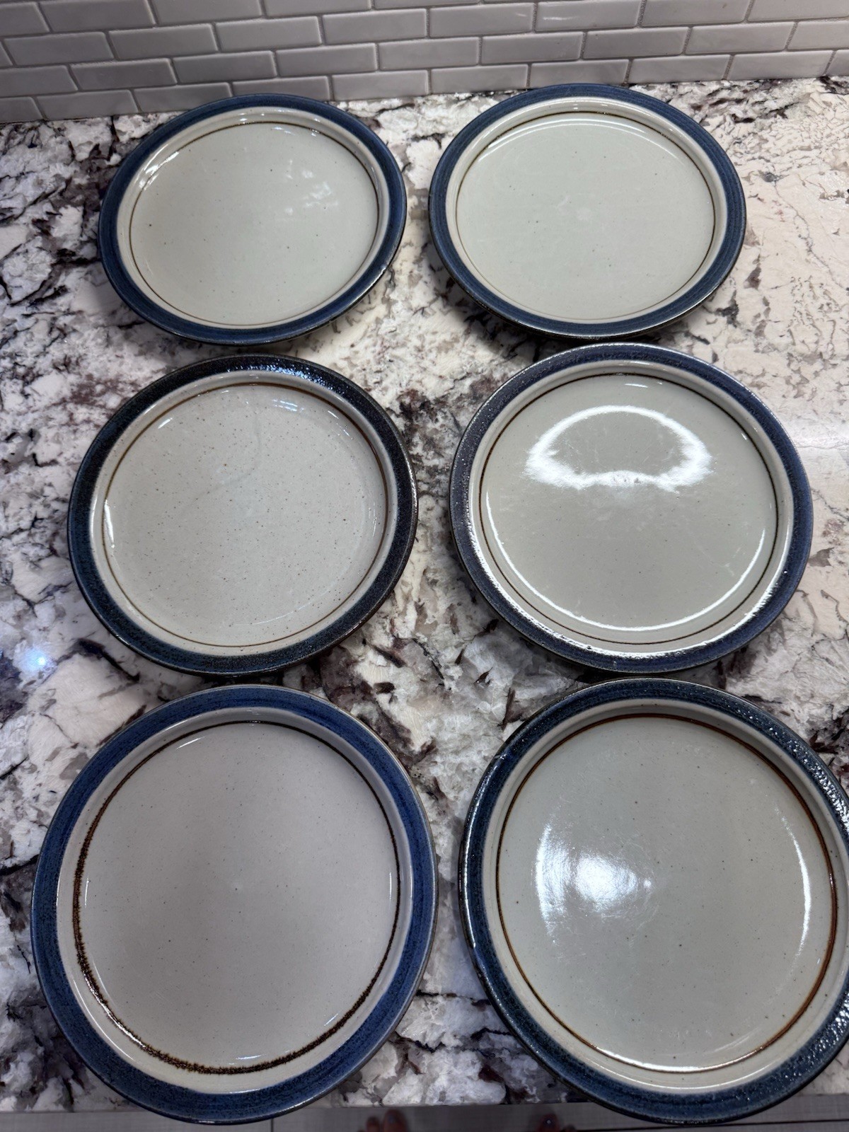 Otagiri Mariner Salad/Dessert Plates 8 3/8\