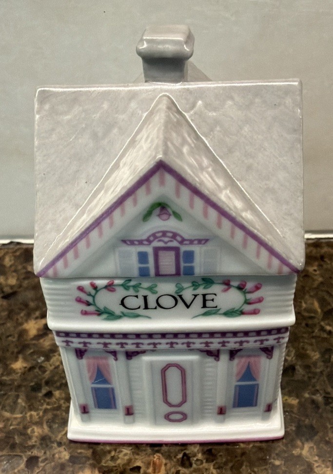 Vintage 1991 Lenox Spice Village CLOVE Spice Jar Vintage 1991 Lenox Spice Village CLOVE Spice Jar