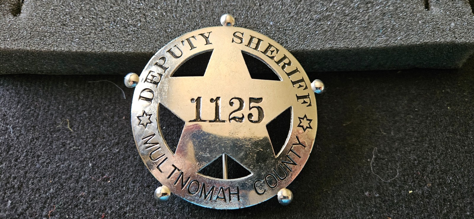 Obsolete Vintage Portland Oregon Badge circa 1940s
