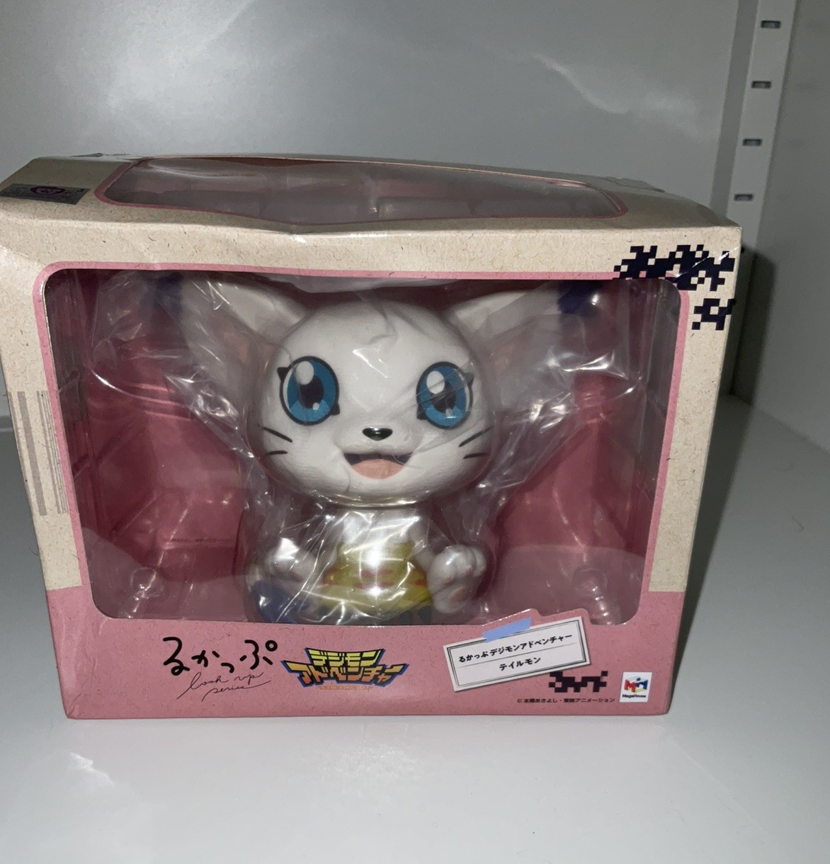 Mega House Digimon Adventure Look UP Series Gatomon Tailmon PVC Figure NIB