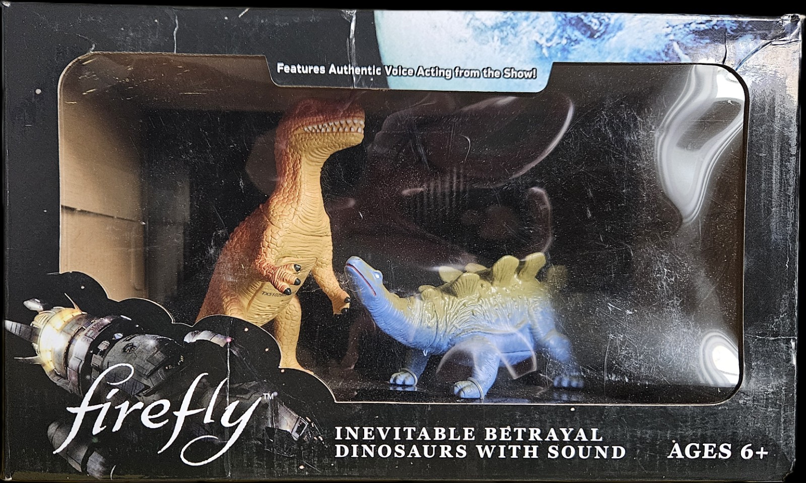 ThinkGeek Firefly Serenity Inevitable Betrayal Dinosaurs Sound Figure Set 2013