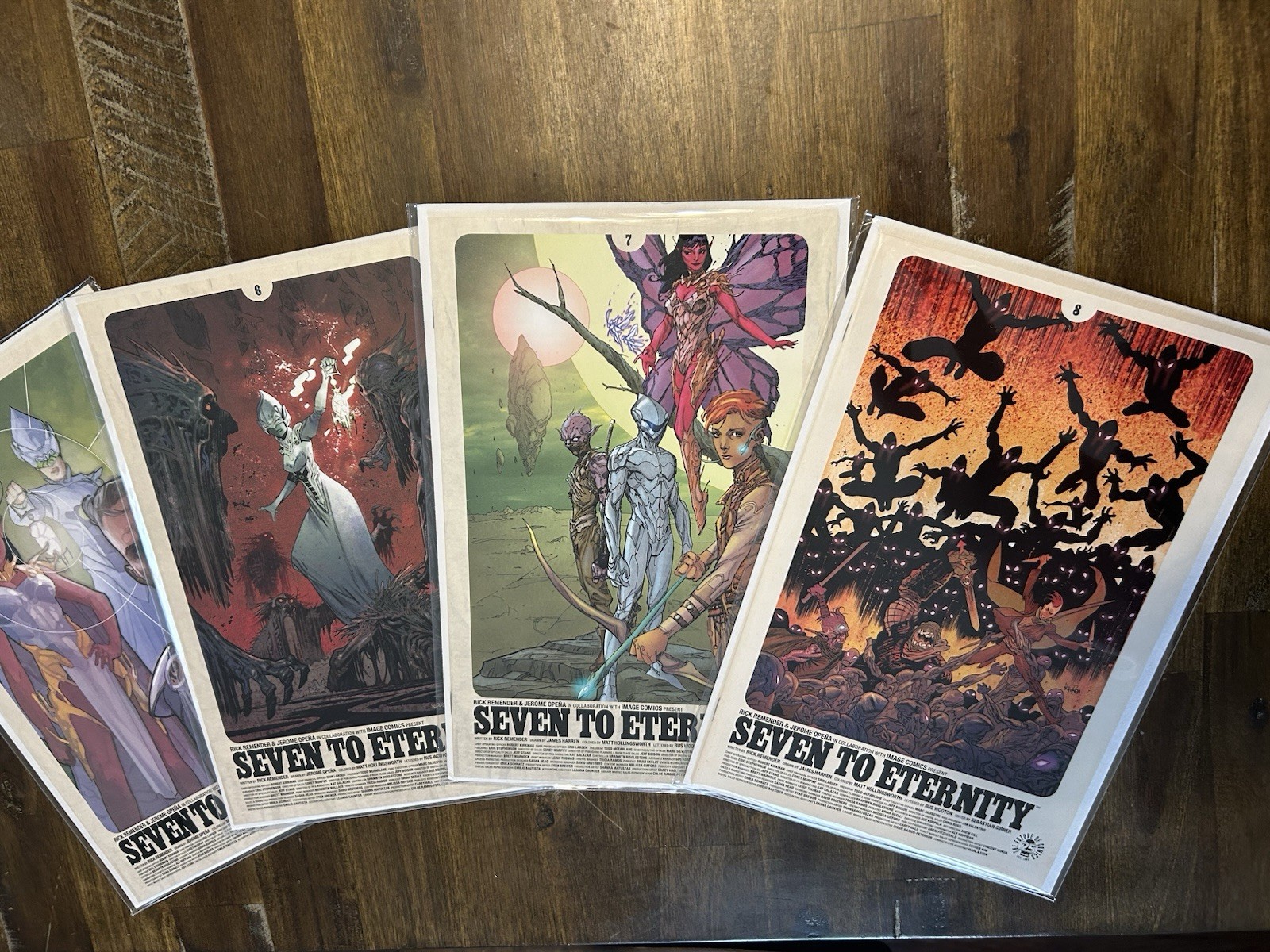 Seven to Eternity #5-8 Lot of 4 Image Comics 2017 VF - NM Bagged and Boarded