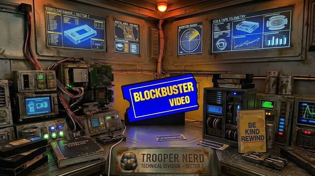 Blockbuster Video Logo LED Light Box 9.49\