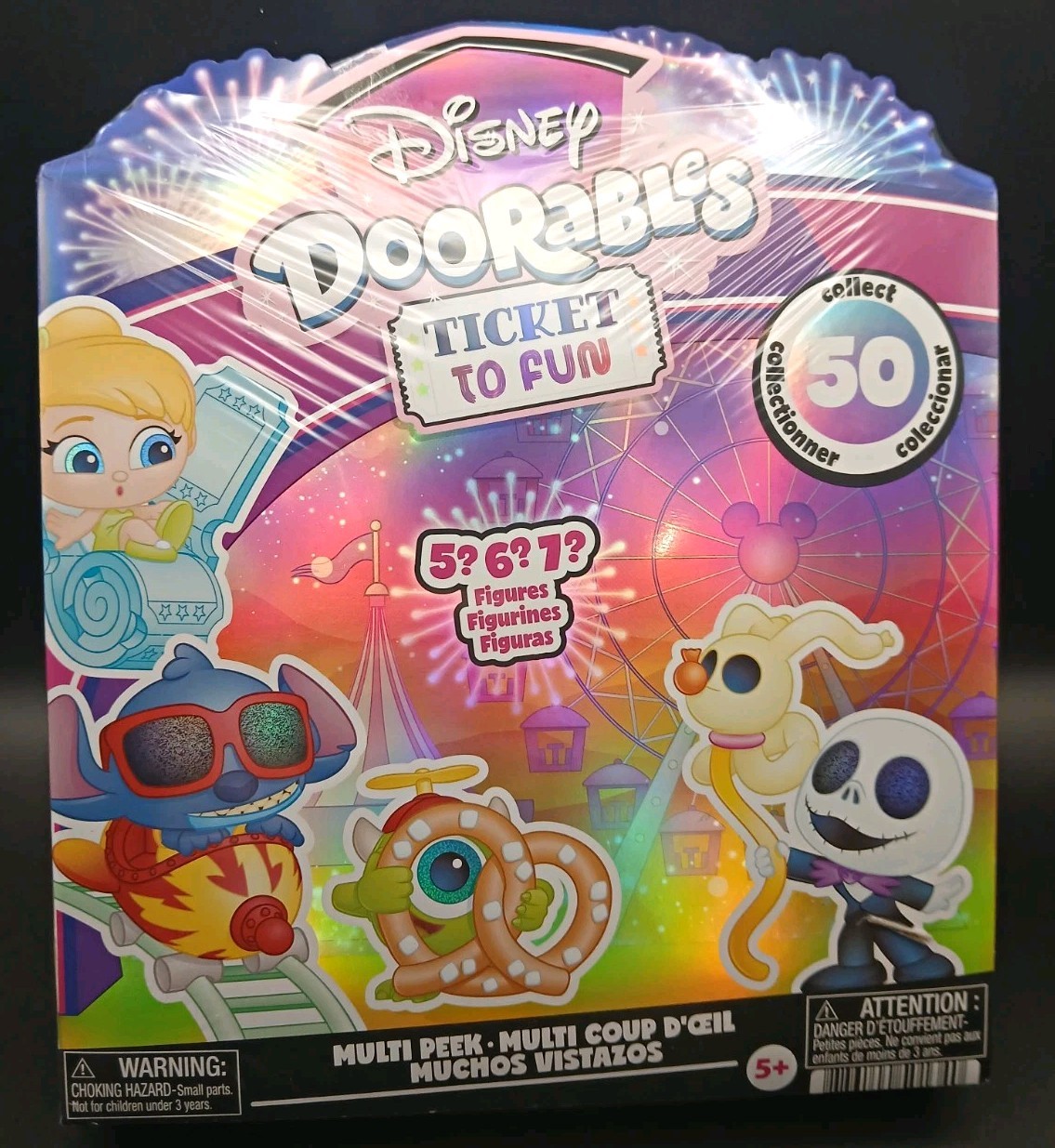 Disney Doorables Ticket to Fun Multi Peek Pack Collectible Mini Figures SEALED