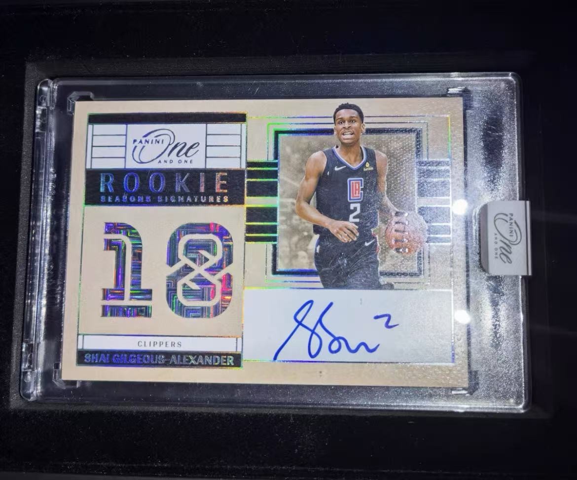2024-25 Panini One and One Shai Gilgeous-Alexander /18