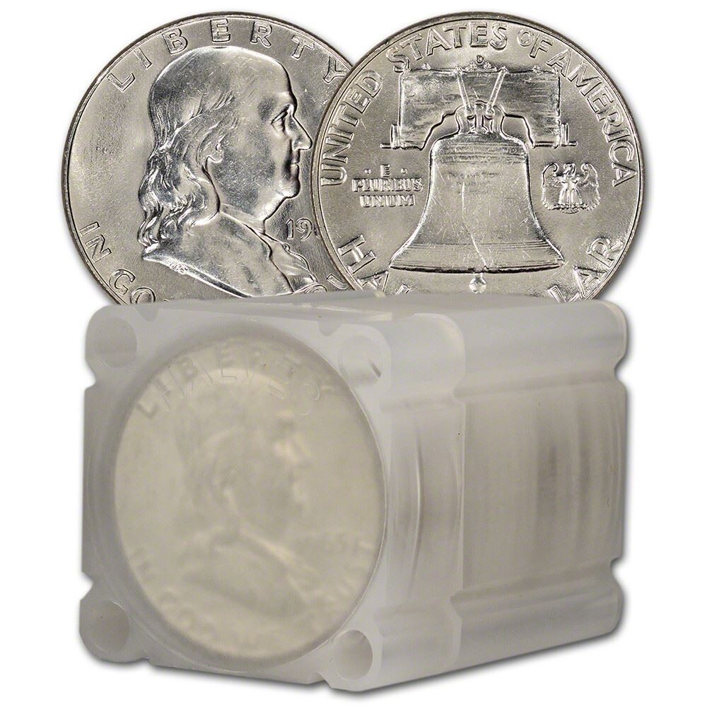 10x Ben Franklin Half DolIars – 90% SiIver – lot of 10 – $Face Value