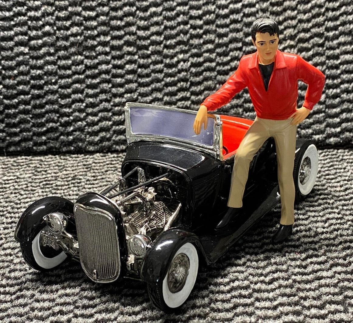 RARE CAST BRADFORD EXCHANGE ELVIS 1929 FORD ROADSTER \ RARE CAST BRADFORD EXCHANGE ELVIS 1929 FORD ROADSTER \