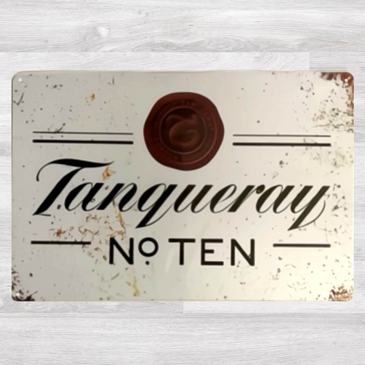 Tanqueray London Dry Gin 8 x 12 Novelty Vintage Metal Sign new