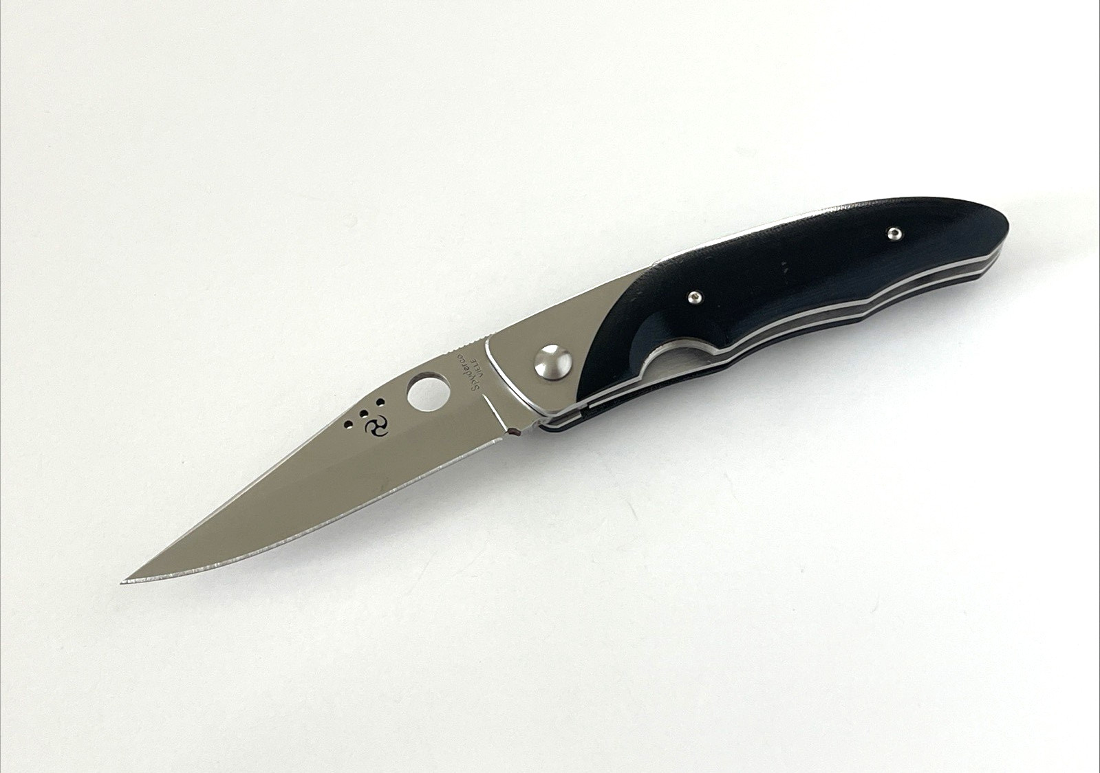 Spyderco C42P Howard Viele Folding Knife VG-10 Black Micarta Japan