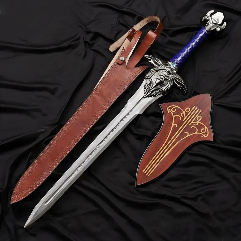 Handmade World of Warcraft Royal Guard Replica Anduin Lothar Alliance Lion prop