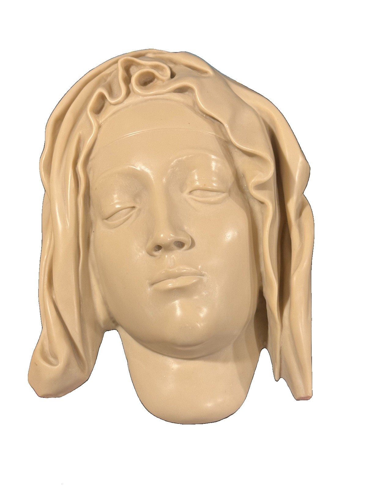  Metropolitan Museum .-Michaelangelo Pieta Head Of Virgin Mary 1982