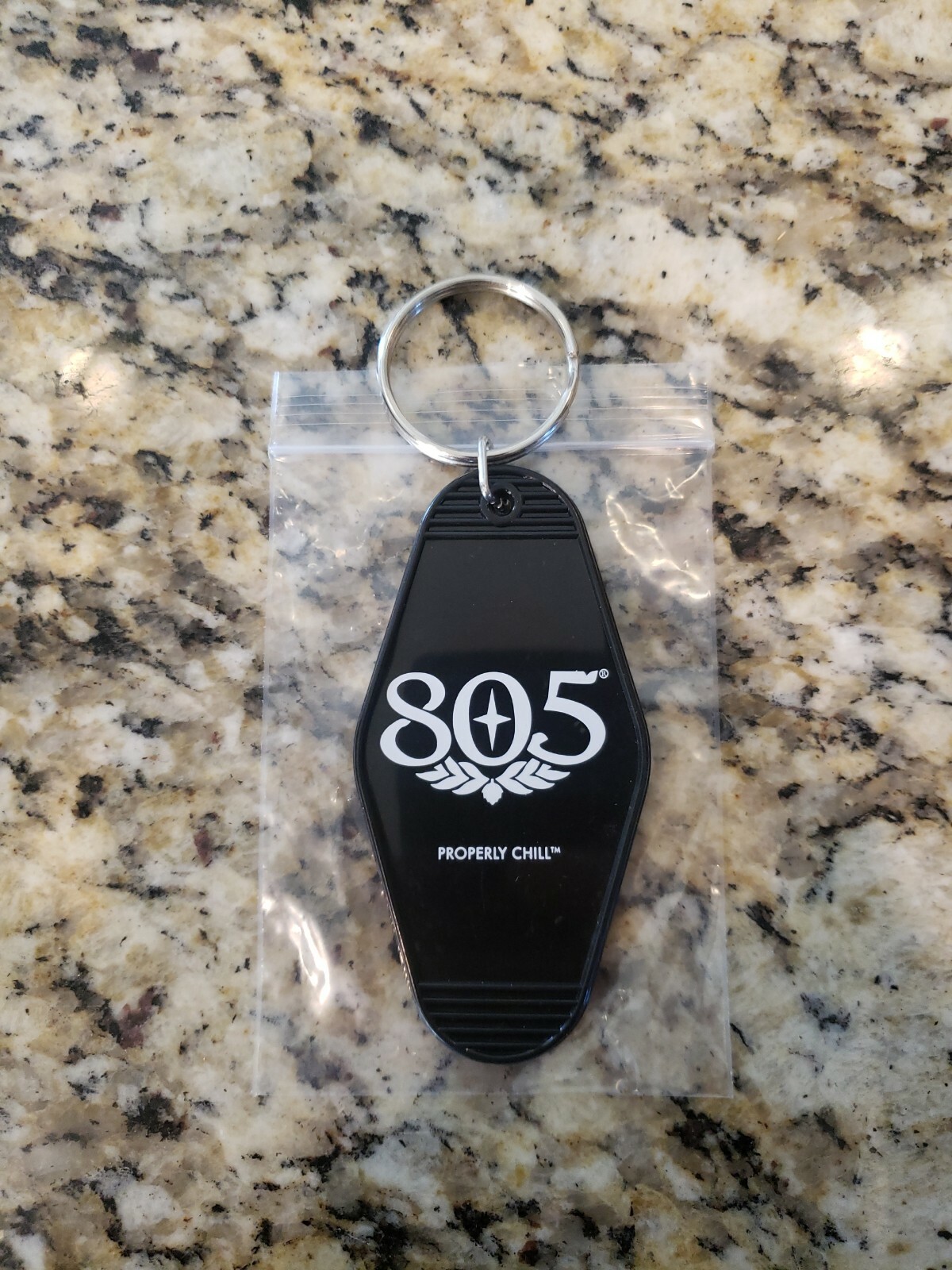 NEW 805 Firestone Brewing BEER Key Chain 