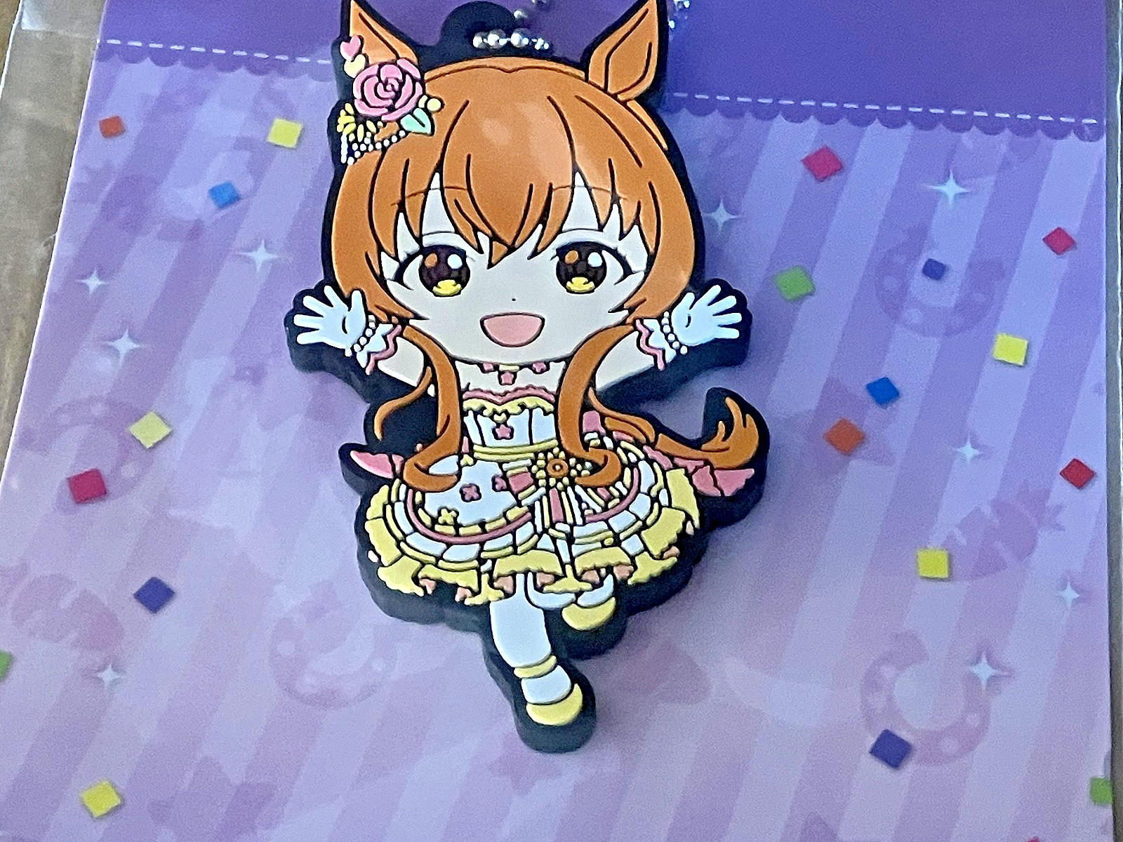 Wedding Version Mayano Top Gun - Uma Musume Pretty Derby Rubber Charm. US Seller
