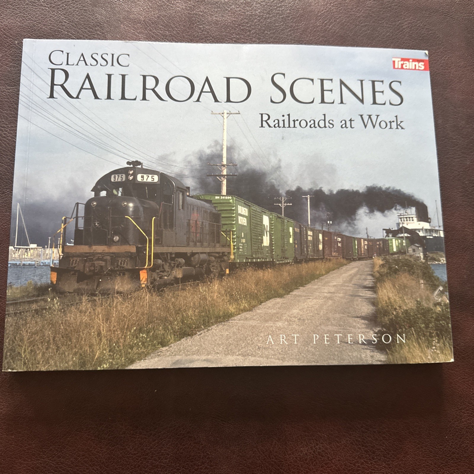 Classic Railroad Scenes Railroads at Work – Steam & Diesel Photo Book
