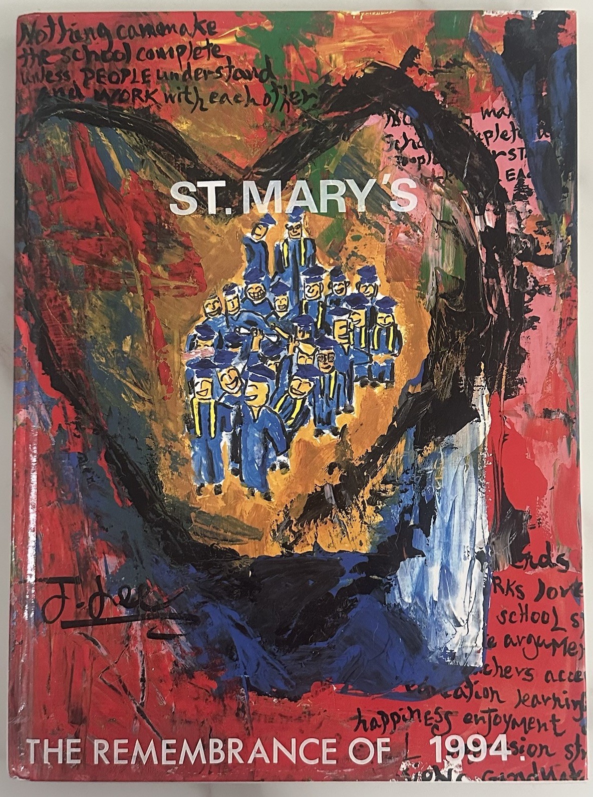 1994 St. Mary\'s International School Tokyo Japan (K-12) Remembrance Yearbook