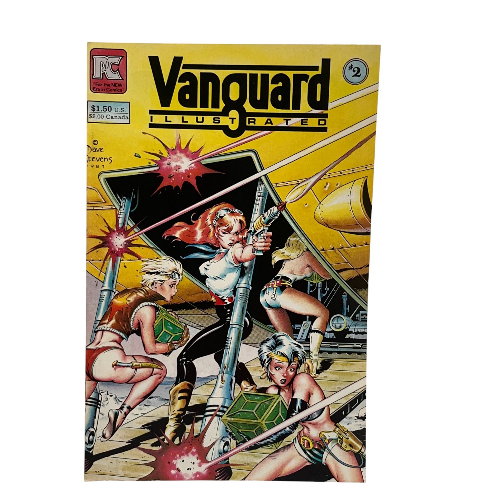 Vanguard Illustrated #2 1984 Dave Stevens Good Girl Art Cover Pacific Fine