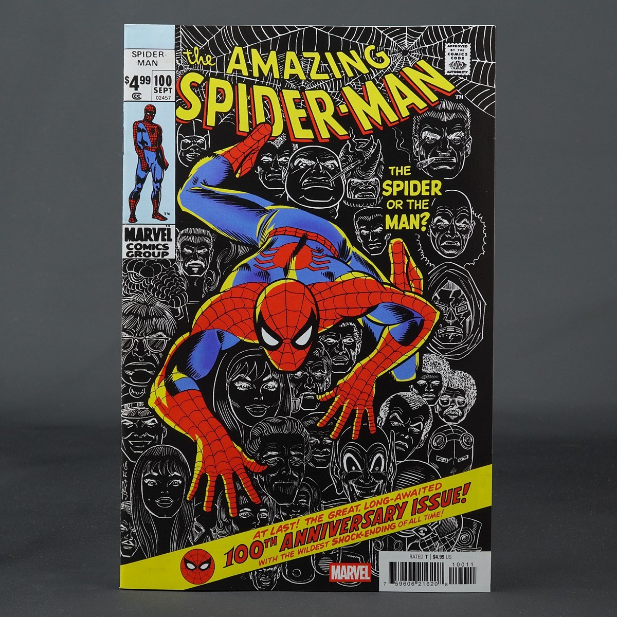 AMAZING SPIDER-MAN #100 Facsimile Marvel Comics 2026 ptg (W) Lee (CA) Romita Sr