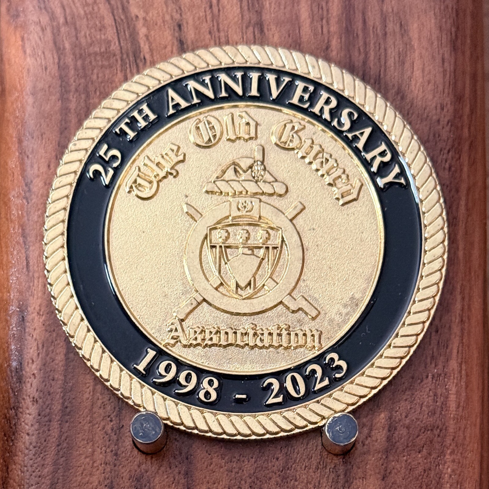 The Old Guard Association 25th Anniversary 1998‑2023 Challenge Coin  M#13