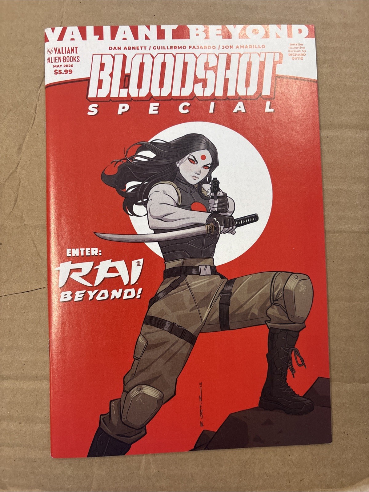 Valiant Beyond: Bloodshot: Special Variant RI (15) (Ortiz Full Art)[1:15]