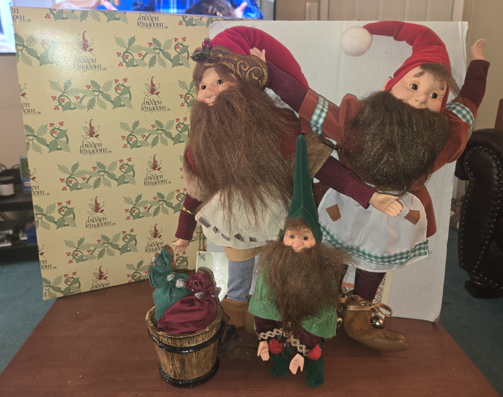 HIDDEN KINGDOM BRINN’S SPECIAL DELIVERY TROLL ELF GNOME DOLLS LIMITED EDITION