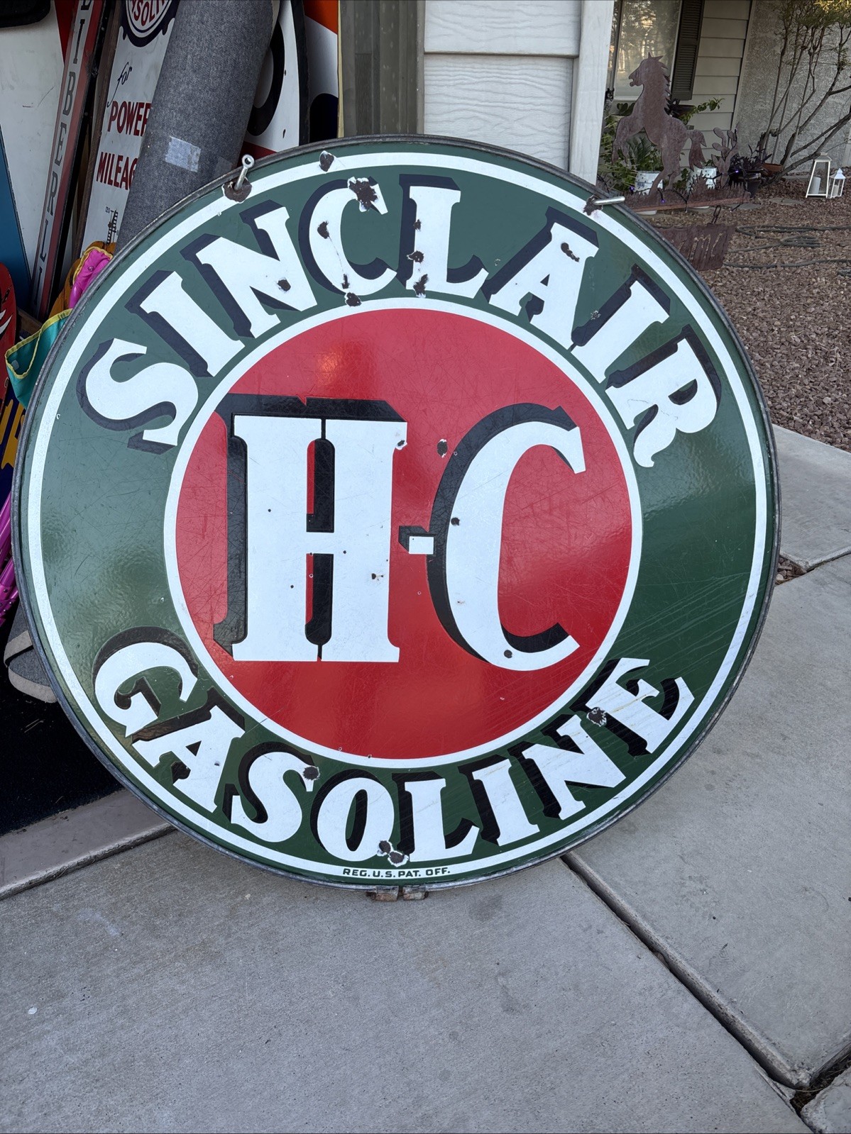 Sinclair Original Sign