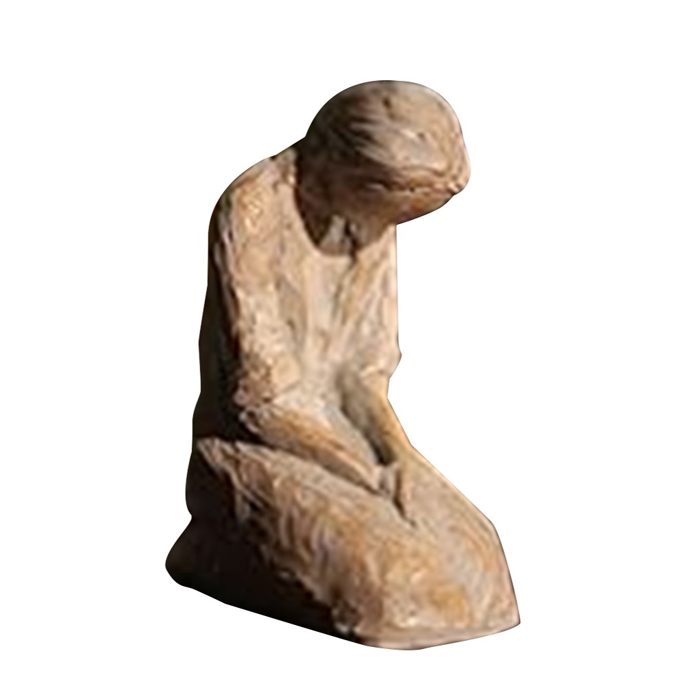 Sweet Hour of Prayer, Inspirational Sculpture of A Praying Woman\'s3346