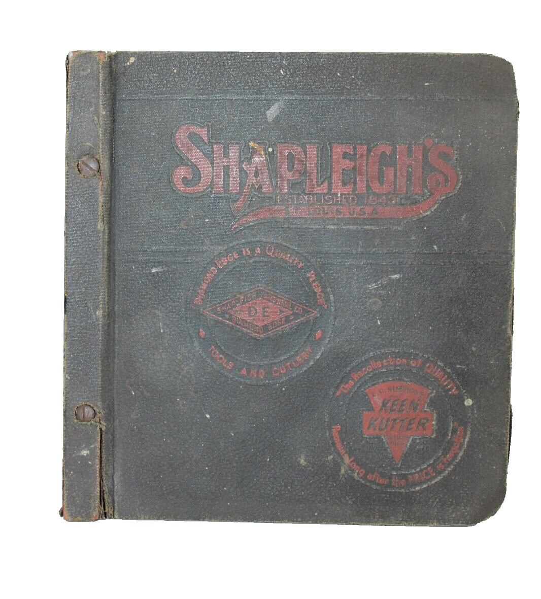 Vintage Shapleigh’s Catalog Diamond Edge  Keen Kutter Tools Hardware Rare