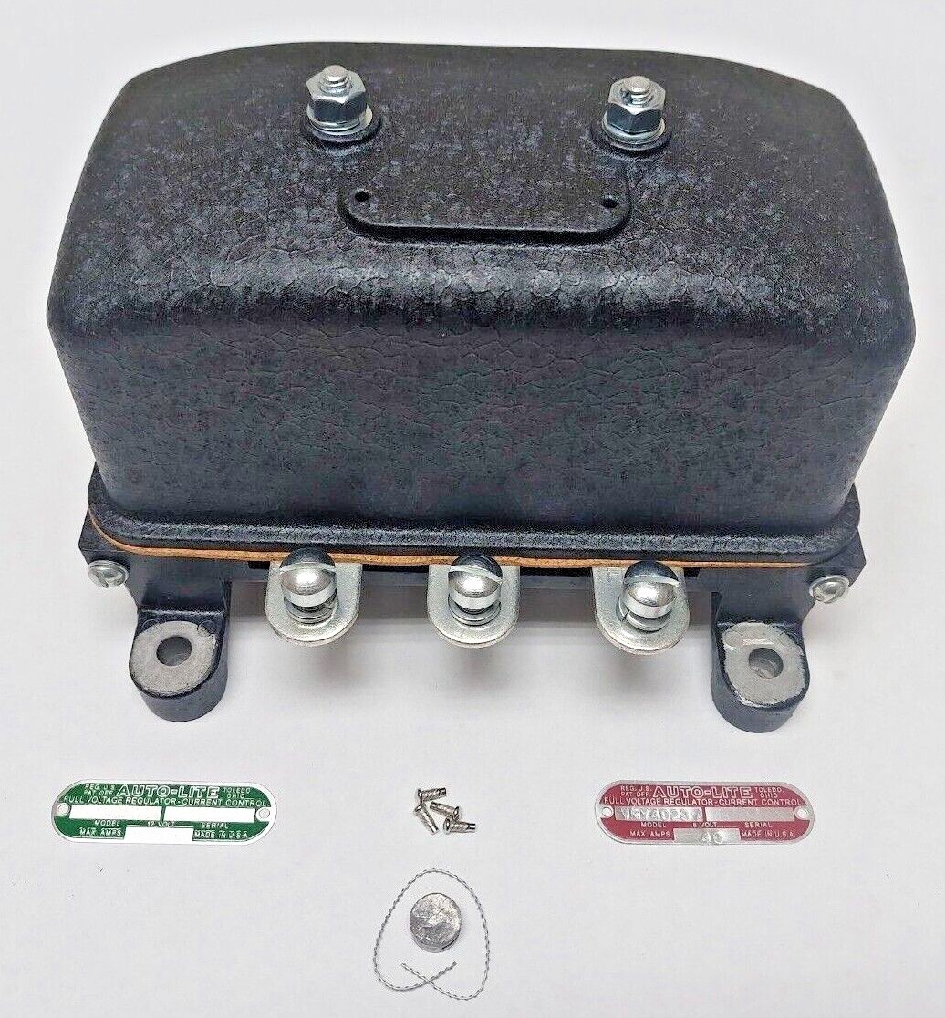 WWII Military willys MB ford GPW ✅ (A1409-JMP) Early Voltage Regulator 6 or 12v