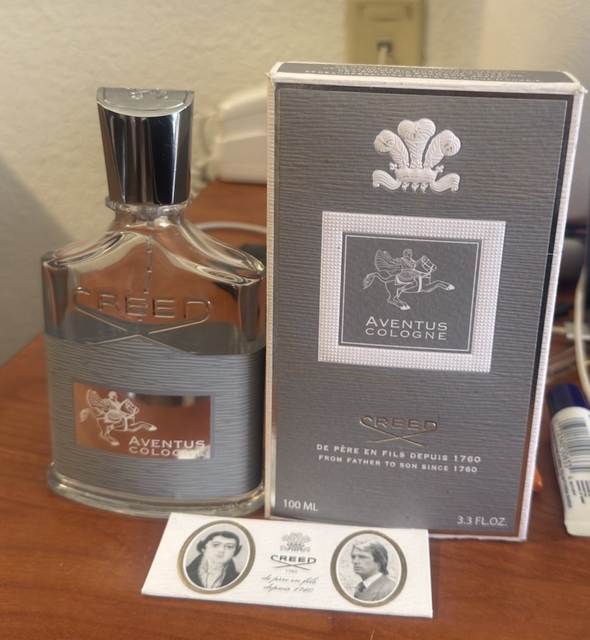 CREED Aventus Cologne EDP 100ml/3.3oz EMPTY BOTTLE w/Box
