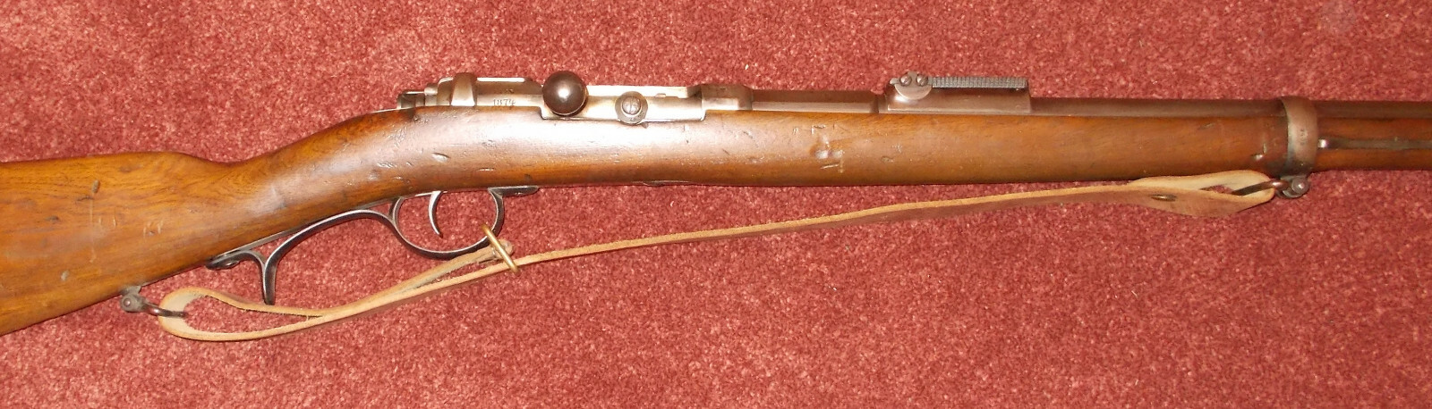 Pre WWI German Rifle Sling for M.1871  Mauser Jaeger Rifle Jaegerbuechse 71