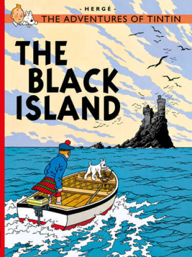 The Black Island (The Adventures of Tintin) - Paperback By Herge - ACCEPTABLE