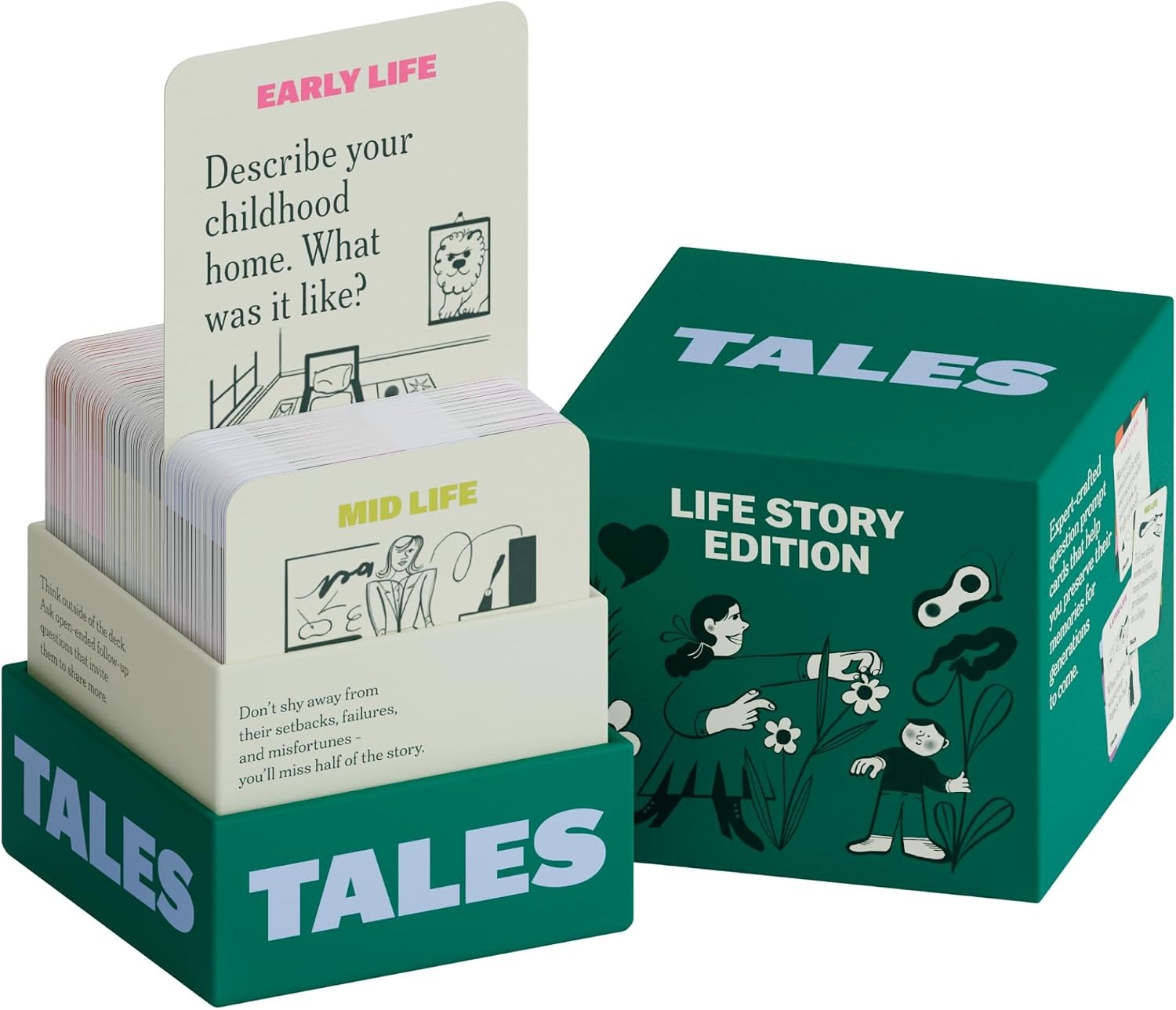 150 Conversation Cards, Life Story Edition, Preserve Family Memories 150 Conversation Cards, Life Story Edition, Preserve Family Memories