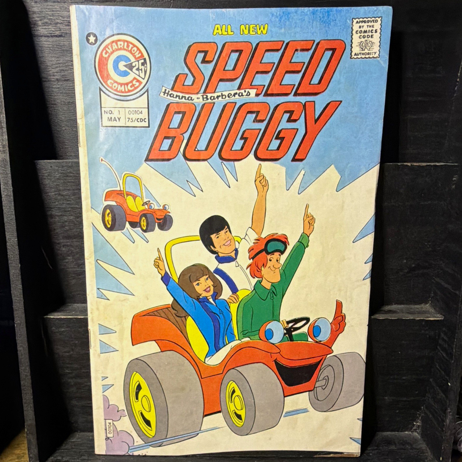 Speed Buggy #1 May 1975, Mid-Grade Copy, Clean & Press It Complete & Attached🔥