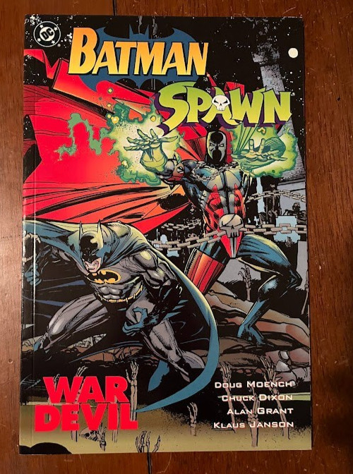 BATMAN SPAWN WAR DEVIL # 1 NM NEWSSTAND COPY DC COMICS 1994 DOUG MOENCH DIXON