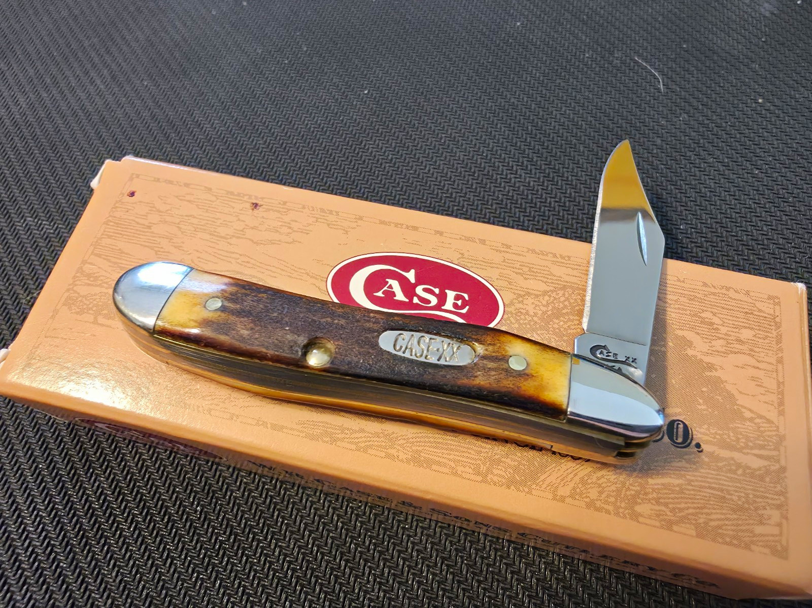 1999 Case XX  Peanut Stag Handle 5220SS
