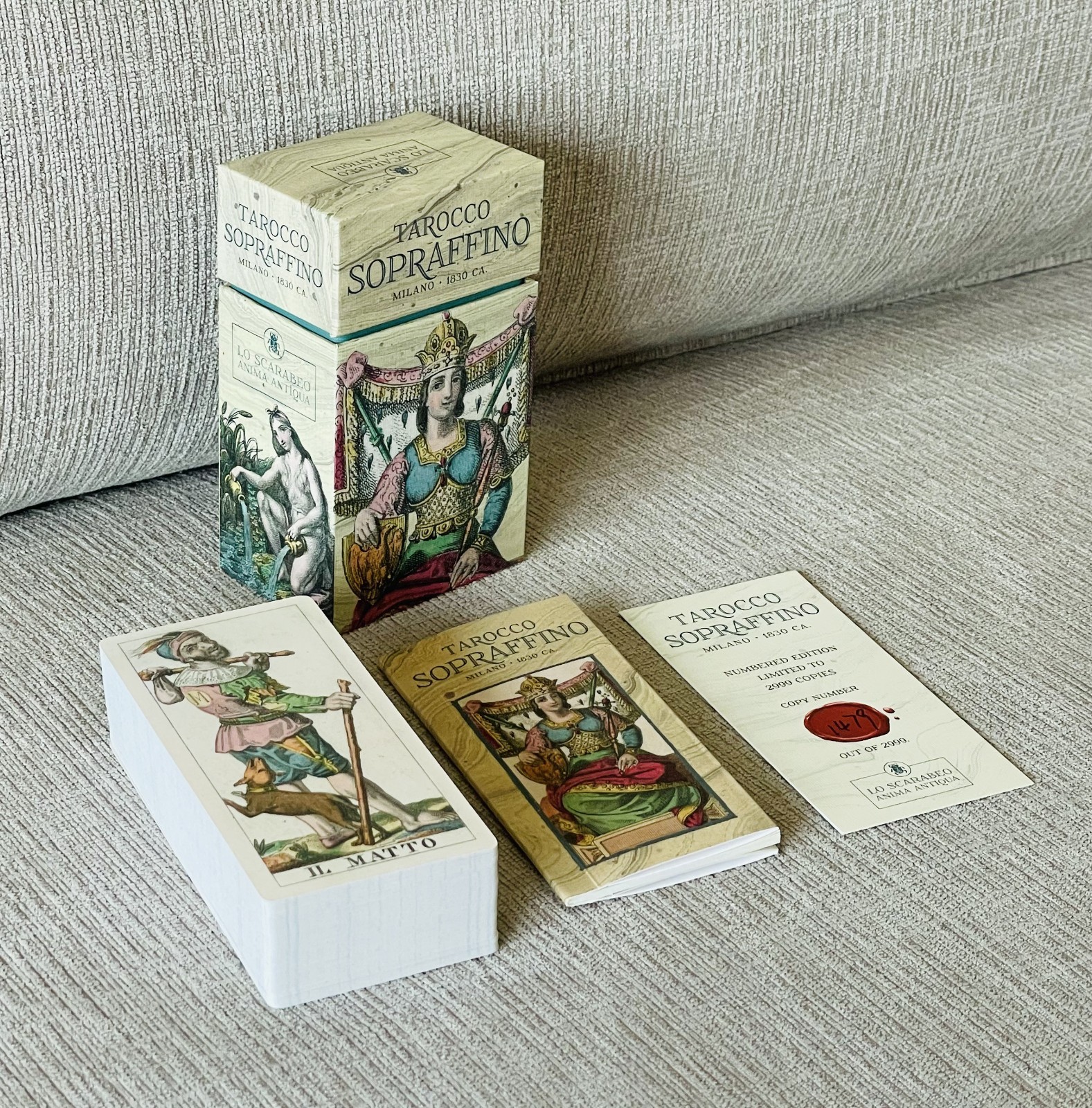Tarocco Sopraffino Soprafino Tarot 2020 Tarot de Marseille Bologna Anima Antiqua