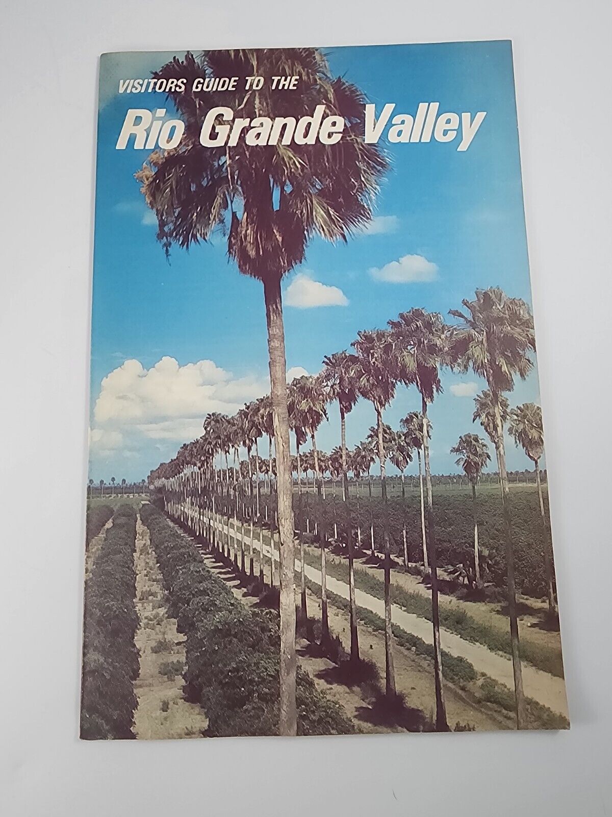 Vtg Tx Visitors Guide to the Rio Grande Valley Map Place of Interest Restaurant