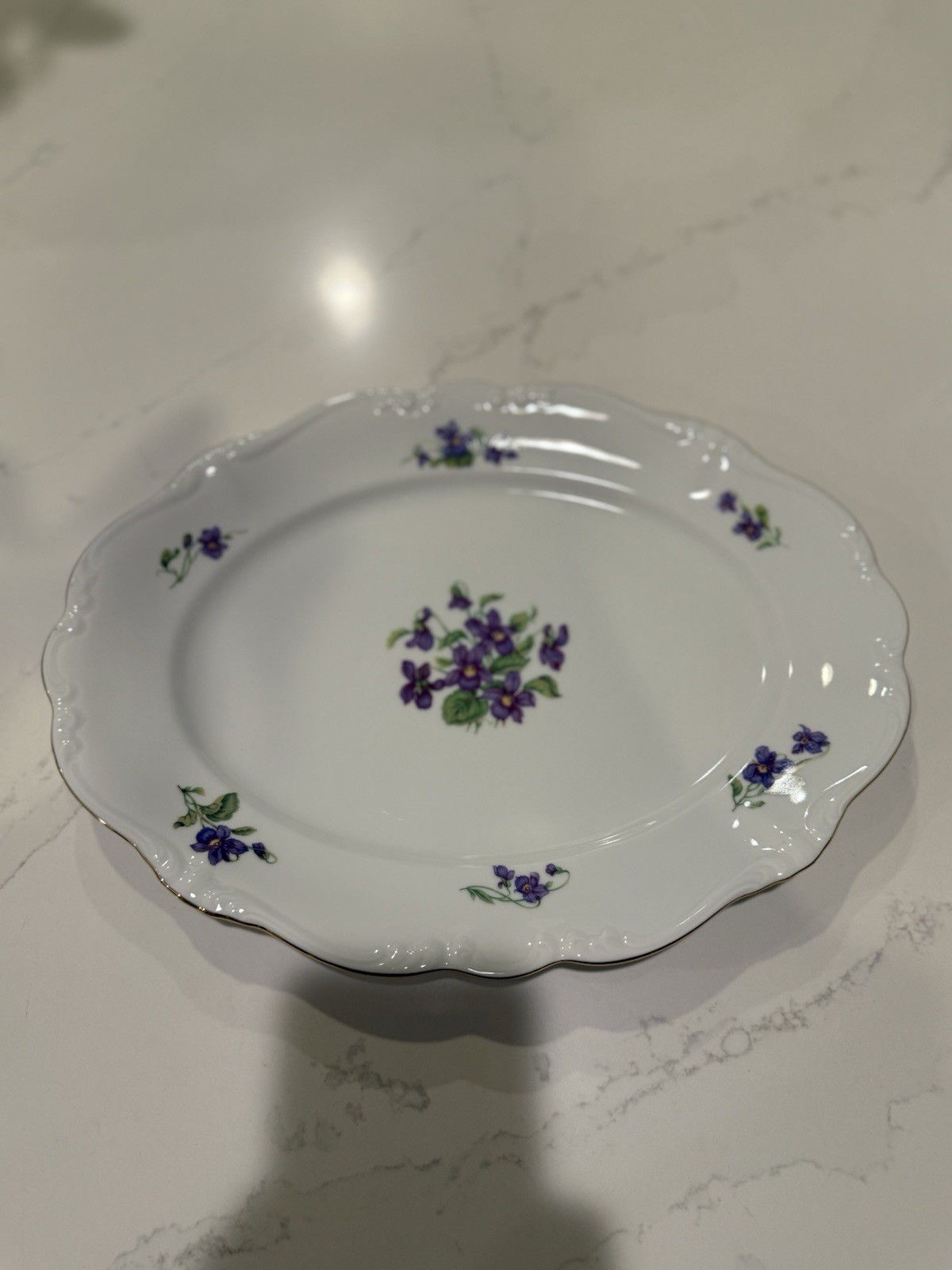 Vintage Johann Haviland Chains “ Violetta” Serving Platter Plate Bavaria Germany Vintage Johann Haviland Chains “ Violetta” Serving Platter Plate Bavaria Germany