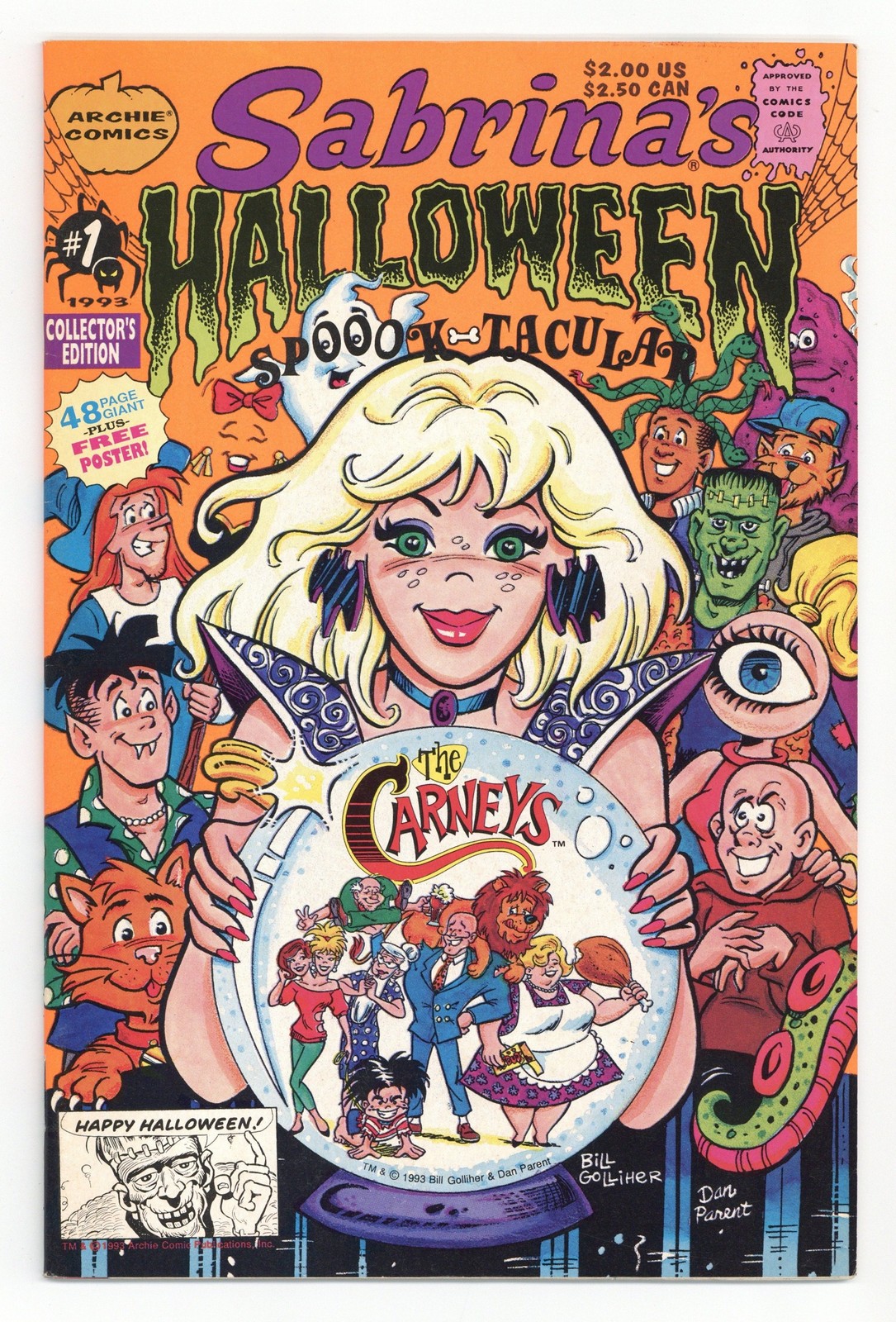 Sabrina\'s Halloween Spooktacular #1 FN 6.0 1993