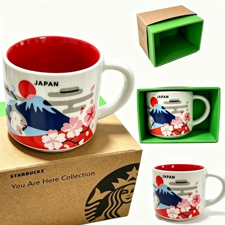 Starbucks 2oz Japan Mt Fuji 