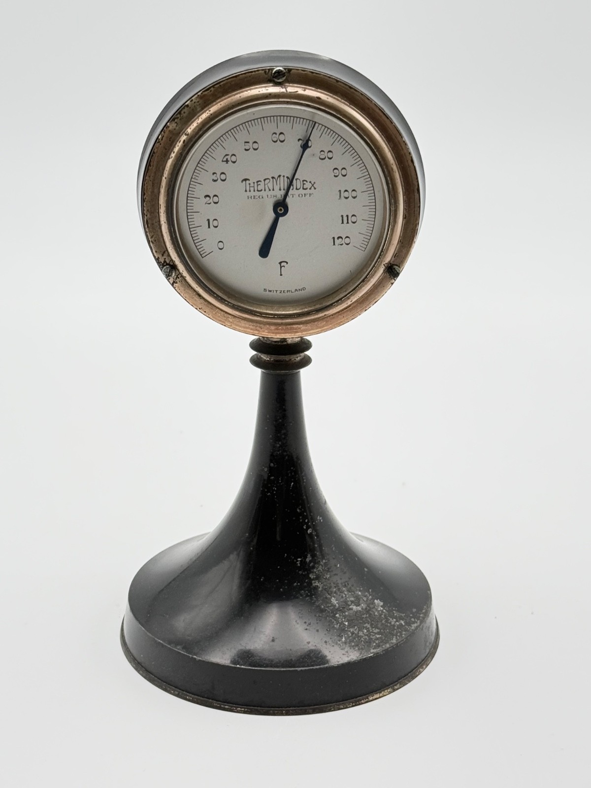 Antique C.P. Goerz Barometer Thermindex Thermometer Germany Switzerland Antique C.P. Goerz Barometer Thermindex Thermometer Germany Switzerland